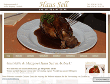 Tablet Screenshot of haus-sell.de